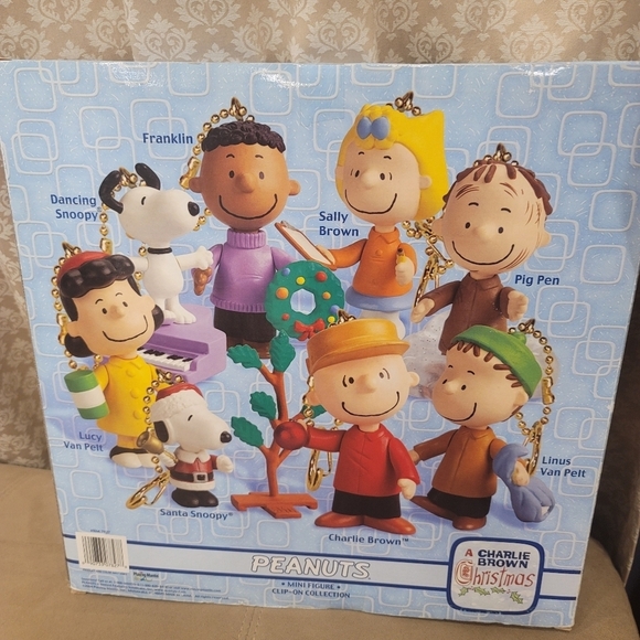 NIB Memory Lane Vintage 2004 A Charlie Brown Christmas Mini Figure Key Chain - Picture 6 of 7